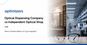 optical dispensing company vs independent optical shop